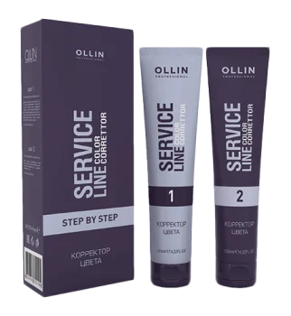 Корректор цвета Color corrector Ollin Service Line Ollin Professional 2*125 мл
