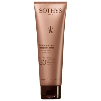 Эмульсия с SPF30 для лица и тела Protective Lotion Face And Body SPF30 High Protection UVA/UVB Sothys