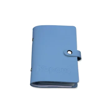 Органайзер для стемпинг пластин на 15 штук голубой Crazy story Kapous 1 шт