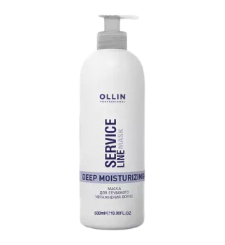 Маска для глубокого увлажнения волос Deep Moisturizing Mask Ollin Service Line Ollin Professional 500 мл