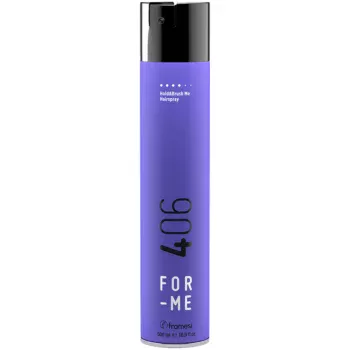 Лак для волос сильной фиксации For Me 406 Hold&Brush Me HairSpray Framesi 500 мл Лак для волос сильной фиксации For Me 406 Hold&Brush Me HairSpray Framesi 500 мл