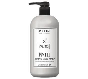 Фиксирующая маска-уход Ollin X-Plex № 3 Fixing Care Mask Ollin Professional 250 мл