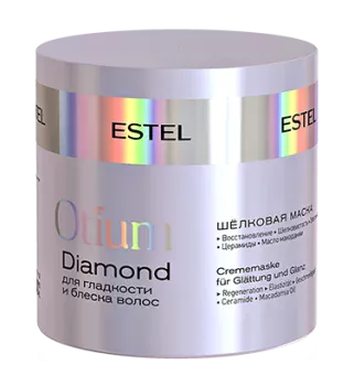 Шелковая маска для гладкости и блеска волос Estel