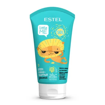 Детский солнцезащитный крем для лица и тела SPF 50 Little Me Estel 150 мл Детский солнцезащитный крем для лица и тела SPF 50 Little Me Estel 150 мл