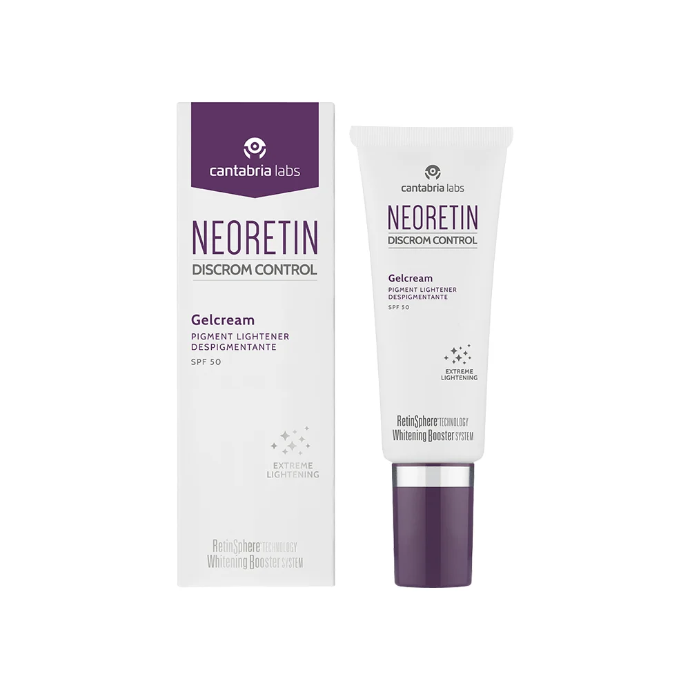 Депигментирующий гель-крем с СЗФ 50 Neoretin Discrom Control Gelcream Pigment Lightener SPF 50