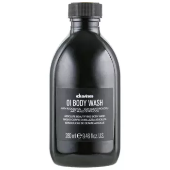 Гель для душа для абсолютной красоты тела Body wash with roucou oil absolute beautifying body wash Davines 280 мл