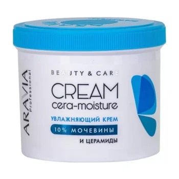 Увлажняющий крем с церамидами и мочевиной Cera-Moisture Cream Aravia 550 мл