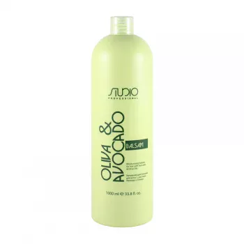 Бальзам увлажняющий для волос с маслами авокадо и оливы Studio Professional Kapous 1000 мл