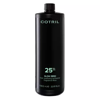 Крем-окислитель для красителя Glow Zero и осветляющего порошка Zero Glow Zero Ossigeno 25 Vol. 7,5% Cotril 1000 мл