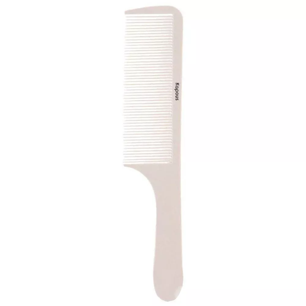 Расческа парикмахерская с ручкой 223*44 мм POM