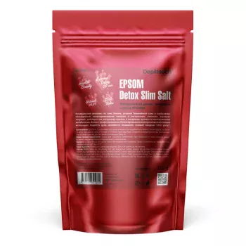 Минеральный детокс-энергетик с солью Эпсома Depiltouch 250 г