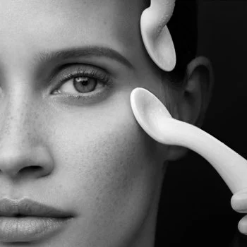 Фарфоровые аксессуары для проведения ухода за контуром глаз High Protection Eye Professional Treatment Sothys