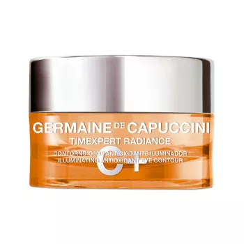 Эмульсия для кожи вокруг глаз антиоксидантная TE Radiance C+ Illuminating Antioxidant Eye Contour Germaine de Capuccini 15 мл