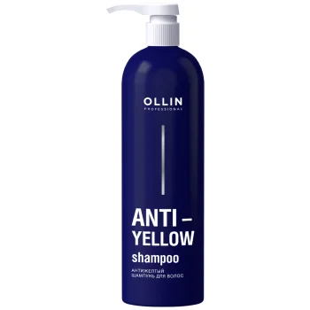 Антижелтый шампунь для волос Anti-Yellow Ollin Professional 500 мл
