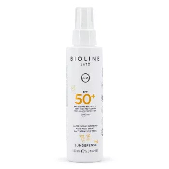 Молочко для детей SPF50+ максимальной степени защиты Very High Protection Kids Milk Spray Bioline 150 мл