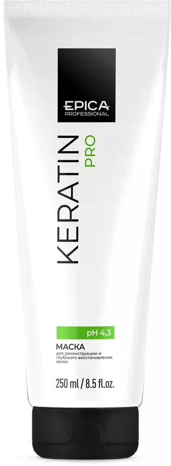 Маска для реконструкции и глубокого восстановления волос Keratin PRO