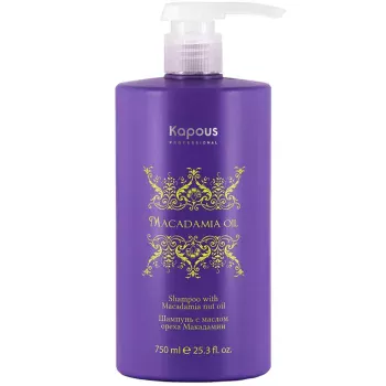Шампунь с маслом ореха Макадамии Kapous