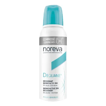 Дезодорант-спрей для чувствительной кожи Deoliane Dermo-Active 24h Noreva 100 мл