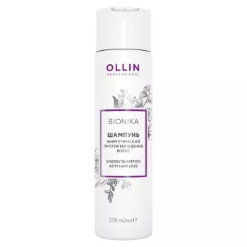 Энергетический шампунь против выпадения волос Energy Shampoo Anti Hair Loss Ollin BioNika Ollin Professional