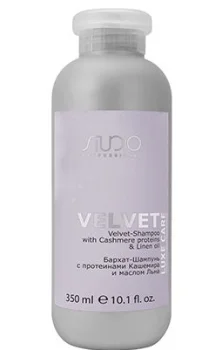 Бархат-Шампунь с протеинами кашемира и маслом льна Luxe Care Studio Professional Kapous