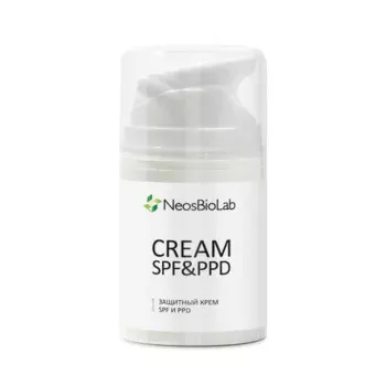 Крем SPF и PPD с олеосомами витамин С и ресвератролом Cream SPF&PPD Oleosomes Vitamin C&Resveratrol NeosBioLab 50 мл