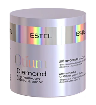 Шелковая маска для гладкости и блеска волос Estel
