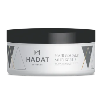 Очищающий скраб с морской солью для волос и кожи головы Hair&Scalp Mud Scrub Hadat