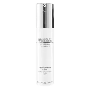 Легкий подтягивающий и укрепляющий крем Light Tightening Cream Janssen Cosmetics