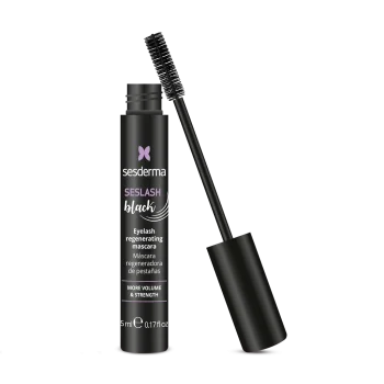 Тушь восстанавливающая для ресниц с эффектом объема и разделения ресниц Seslash Black Sesderma