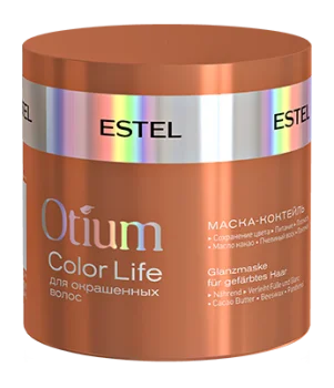 Маска-коктейль для волос Яркость цвета Otium Color Life Estel 300 мл