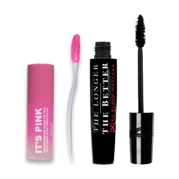 Набор из блеска для губ It's Pink и удлиняющей туши Layla Cosmetics 1 шт
