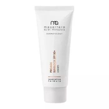 Омолаживающий солнцезащитный крем Proage Sunblock Spf 50+ Mesaltera By Dr. Mikhaylova