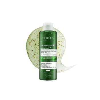 Глубоко очищающий шампунь-пилинг против перхоти Dercos Vichy 250 мл
