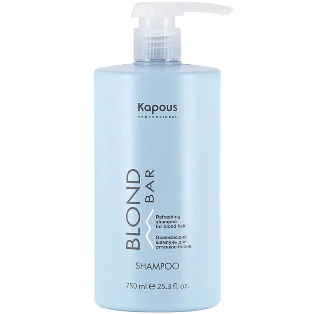 Освежающий шампунь для оттенков блонд Blond bar