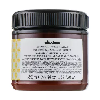 Кондиционер Алхимик для натуральных и окрашенных волос Золотой Alchemic Сonditioner Davines