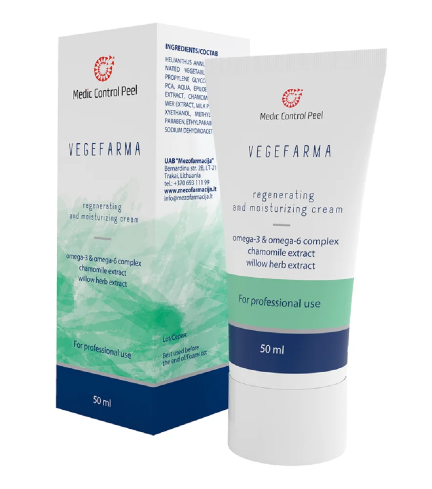 Восстанавливающий крем для лица Vegefarma Cream