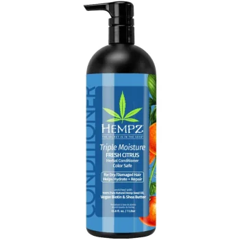 Кондиционер Тройное увлажнение Triple Moisture Whipped Crème Conditioner Hair Mask Hempz 1000 мл
