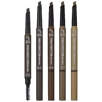 Карандаш для бровей Wonder Drawing Penta Perfection Brow Pencil Holika Holika