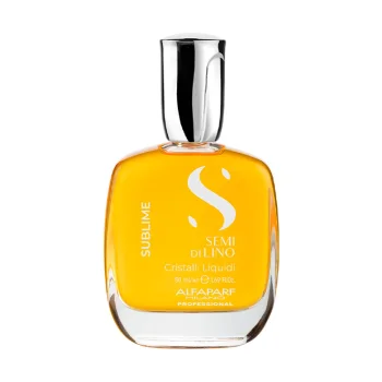 Масло с термозащитой против секущихся волос, придающее блеск Cristalli Liquidi The Original Alfaparf Milano