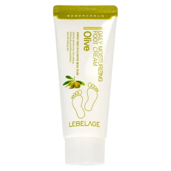 Увлажняющий крем для ног с экстрактом оливы Lebelage 100 мл