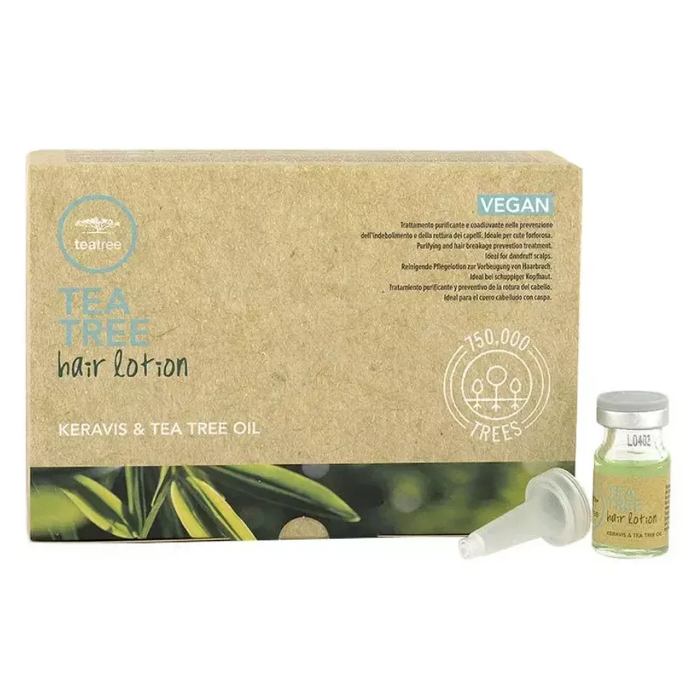 Регенерирующие ампулы против выпадения волос для всех типов волос Tea Tree Hair Lotion