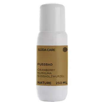 Жидкость для ножных ванночек с экстрактом куркумы Fussbad Suda