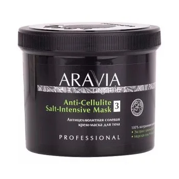 Антицеллюлитная солевая крем-маска для тела Anti-Cellulite Salt-Intensive Mask Aravia 550 мл