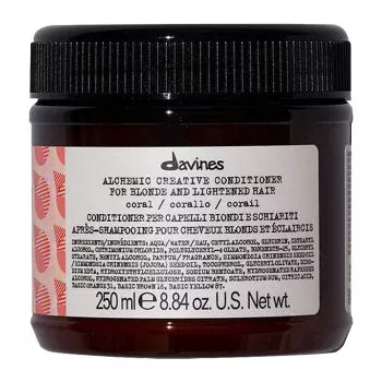 Кондиционер Алхимик для светлых волос Коралл Alchemic creative conditioner Davines 250 мл