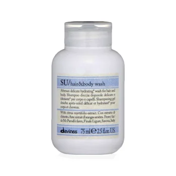Шампунь для волос и тела Su-Su hair & Body Wash Aftersun Delicate Hydrating (75 мл) Davines