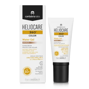 Солнцезащитный увлажняющий гель-флюид Water Gel Bronze Sunscreen SPF 50+ Cantabria Labs 50 мл