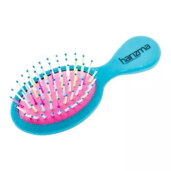 Щетка для волос Rainbow малая зелёная Harizma 1 шт