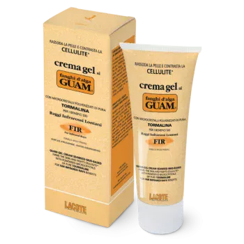 Антицеллюлитный подтягивающий крем-гель с микрокристаллами Турмалина Guam 200 мл