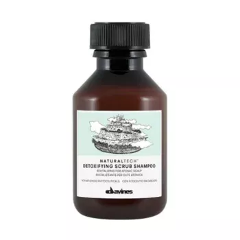 Детоксирующий шампунь-скраб Detoxifying Scrub Shampoo Davines 100 мл