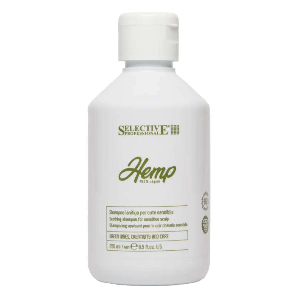 Шампунь успокаивающий для чувствительной кожи головы Hemp
